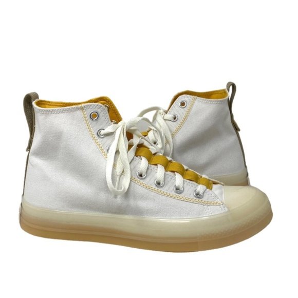 Converse Chuck Taylor CX Explore High Vintage White Canvas Shoes Men's A05997C - Picture 2 of 8